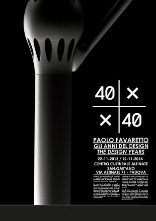 40 X 40 Paolo Favaretto Gli anni del design